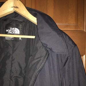 The North Face Black windbreaker jacket